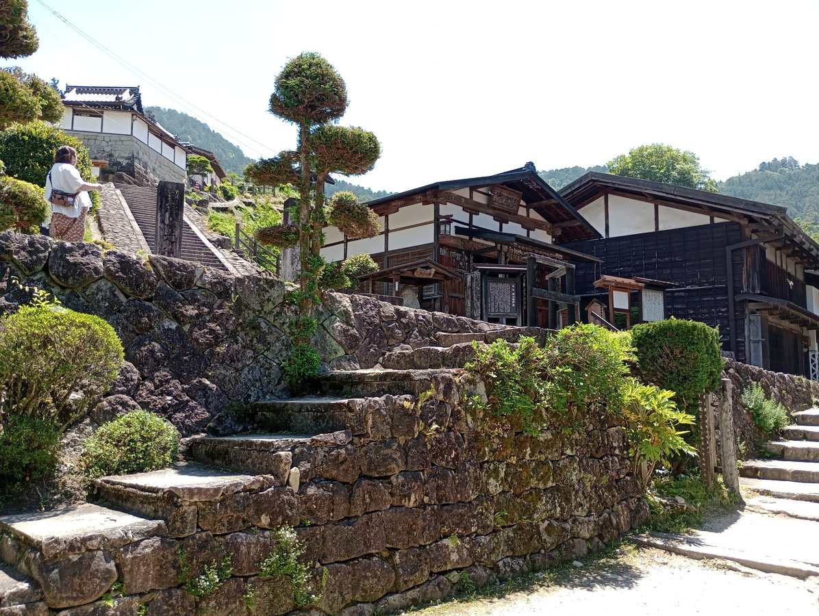 strada conservata dell'epoca Edo, Giappone