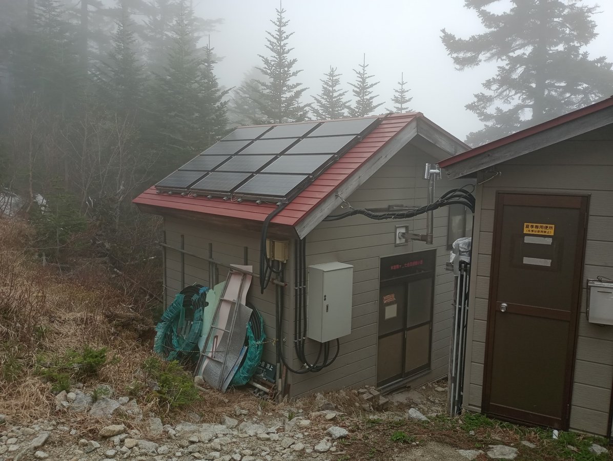 Mountain hut, Japan