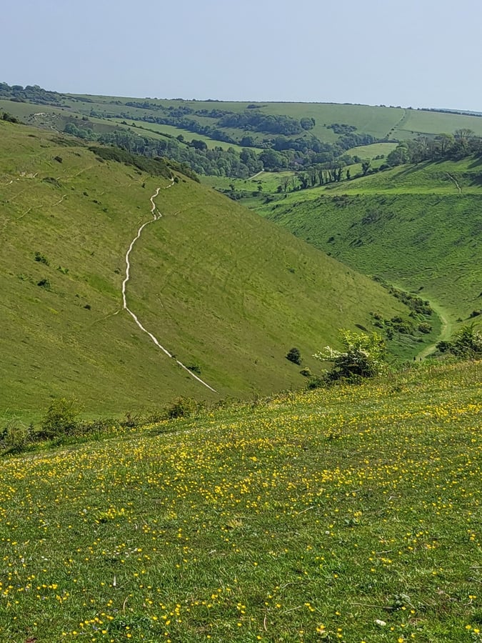 Day 1 walking, England