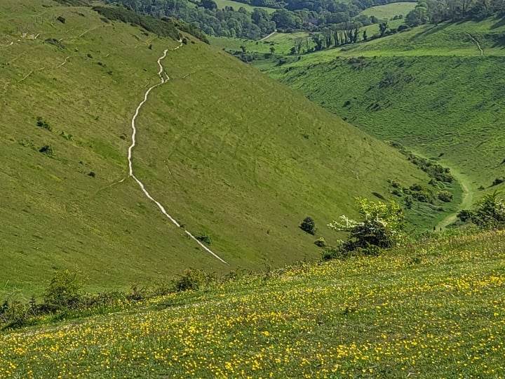 Day 1 walking, Engeland