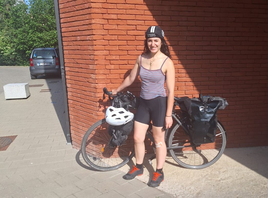 Setting off from Diest, Belgium