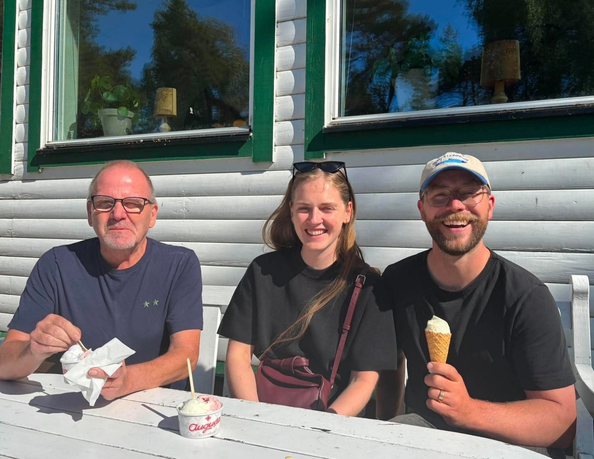 Family visit in Skanör, Sweden