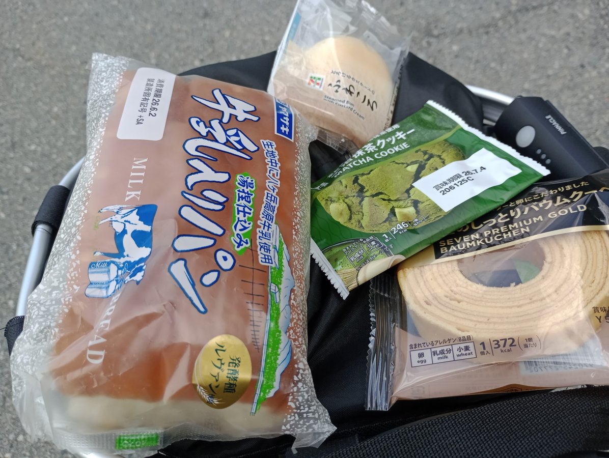 Paused for peanuts..., Japan