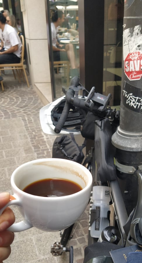 Pit stop in Luxembourg city, Luxembourg