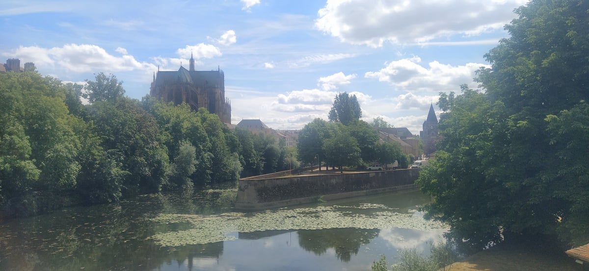 Arrived in Metz, France