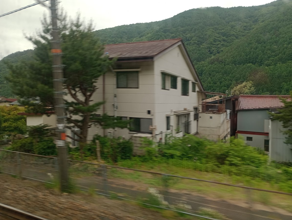 Già sul mio secondo treno, Giappone