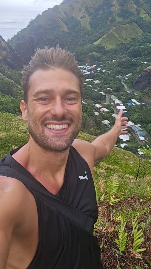 Randonnée en montagne sur le Fatu Hiva, Polynésie française