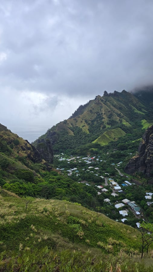 Escursione in montagna a Fatu Hiva, Polinesia Francese