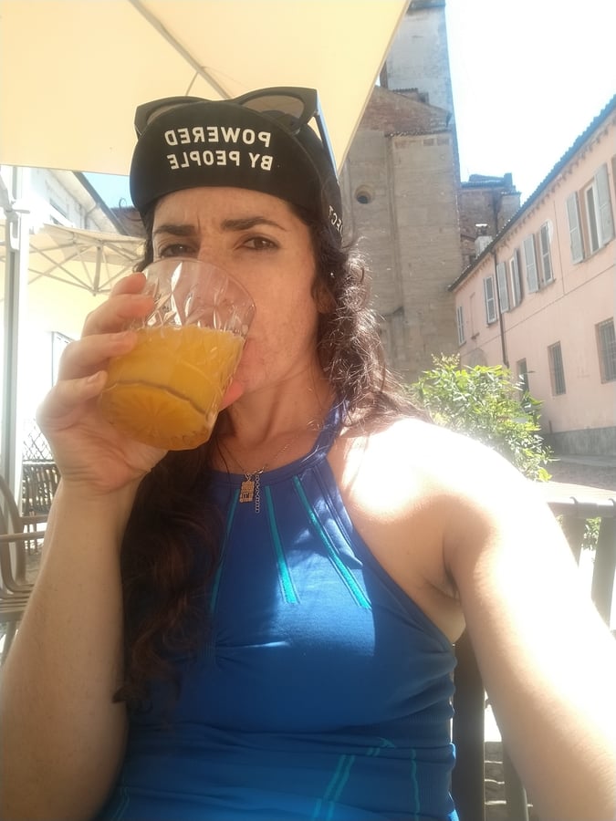 OJ break in Pavia, Italy