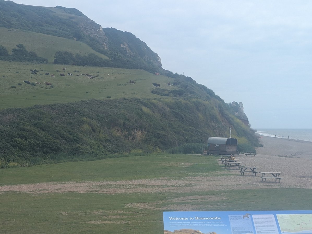 Kaffee bei Branscombe, England