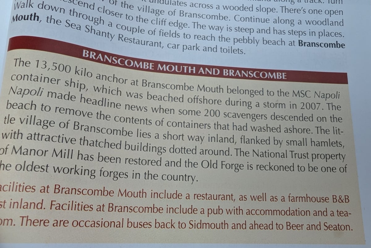 Café chez Branscombe, Angleterre