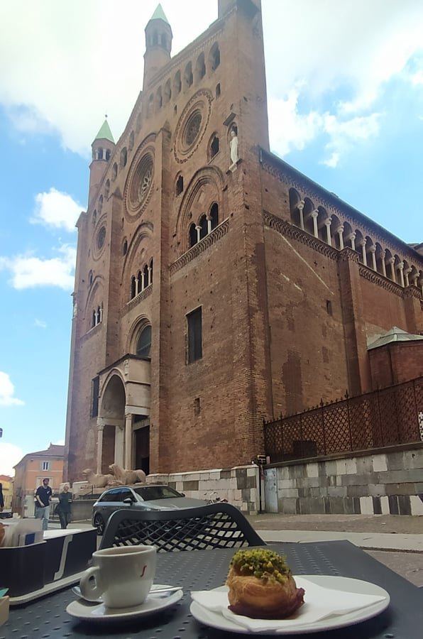 Searching for coffee in cremona, Italy