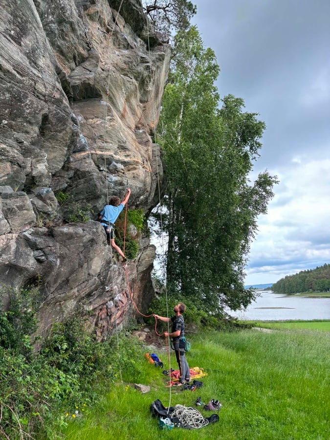 Climb day and onward from Tjörn, Sweden