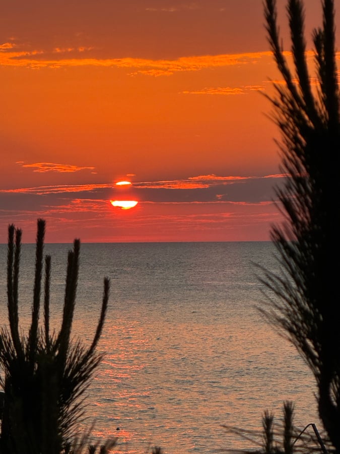 Sunset Swim in Kapisuyu, Türkiye