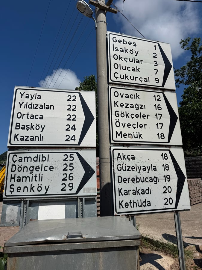 Cide Scenes, Türkiye