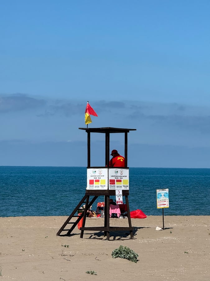 Beach with view of SINOP, Türkiye