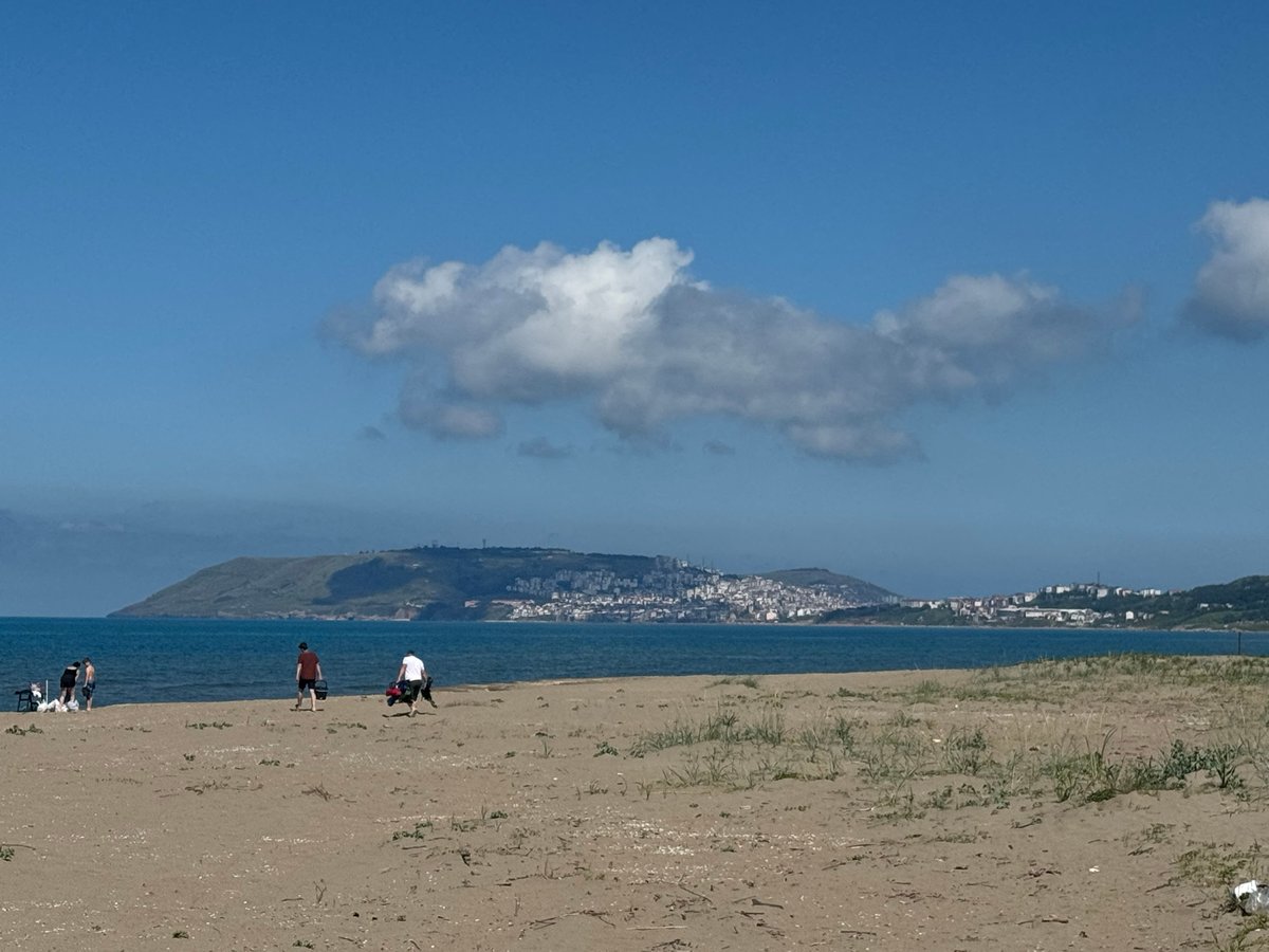 Beach with view of SINOP, Türkiye