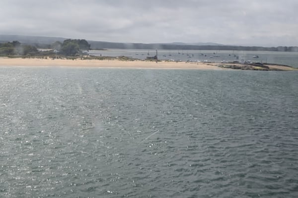 Exmouth hacia Poole SWCP