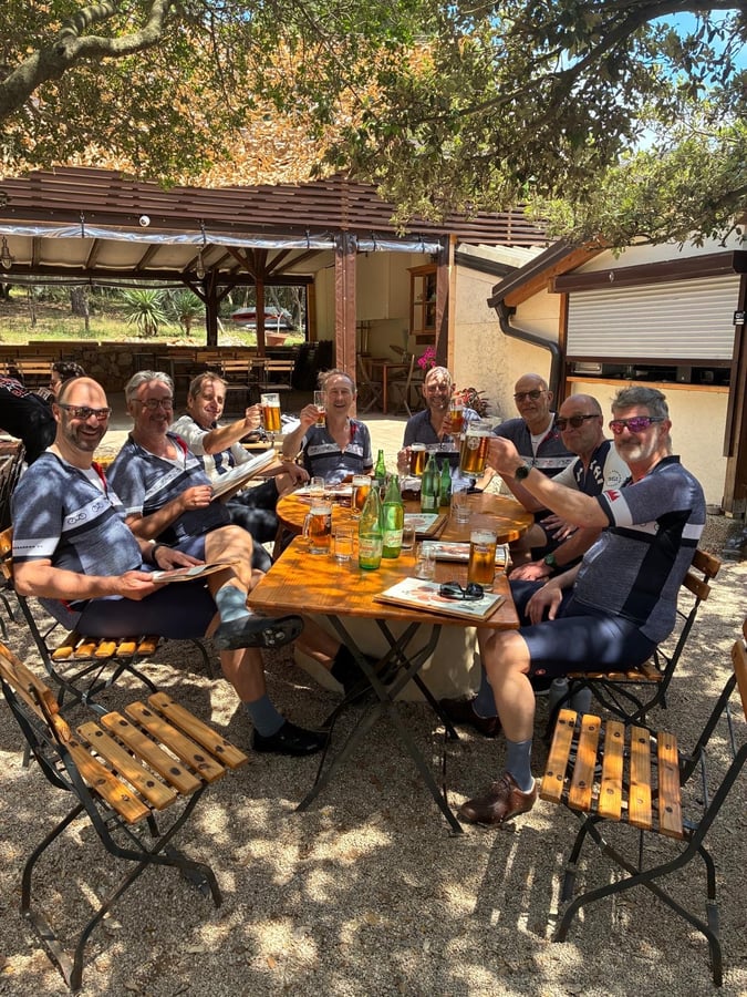 Lunch in Beach Bar, Croatia