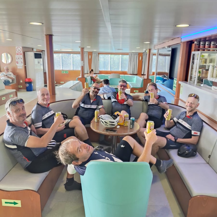 Ferry to Rab, Croatia