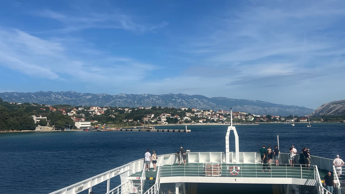 Rab-Hafen, Kroatien