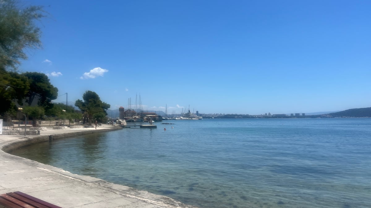 Naar Split, Kroatië