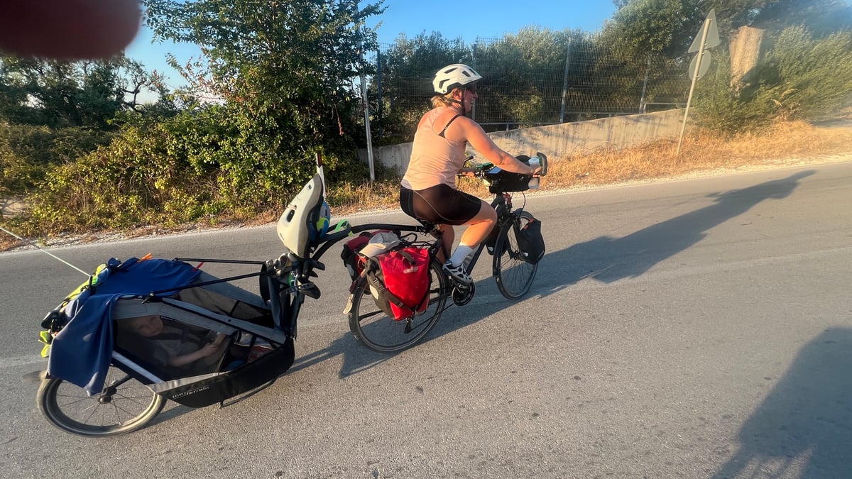 De camino a Vlorë, Albania