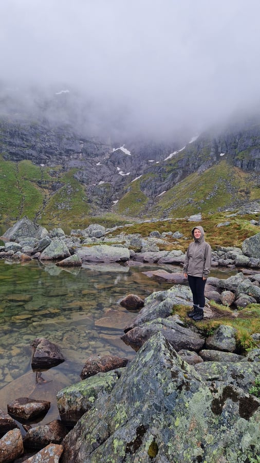 Sometimes glacier view, sometimes not, Norway