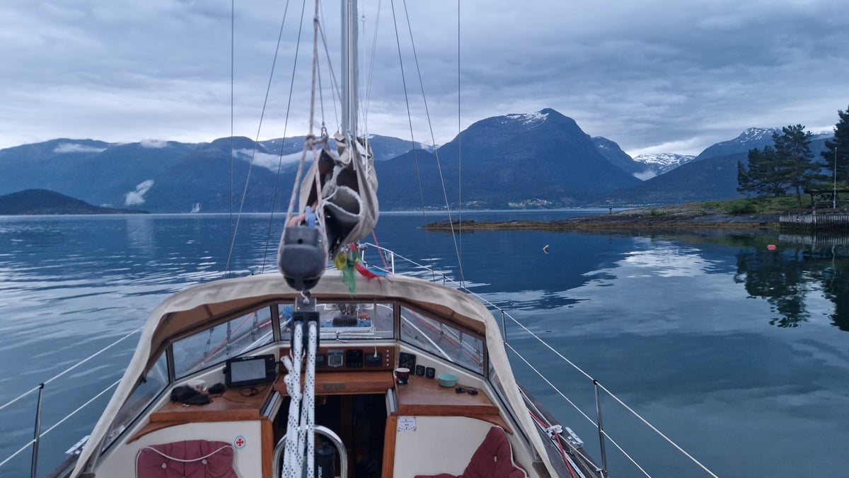 Day 40! Long sail into Hardangerfjord, Norwegen