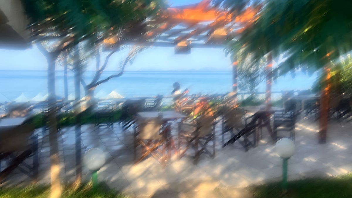 Delicioso desayuno en Kouroutas, Grecia