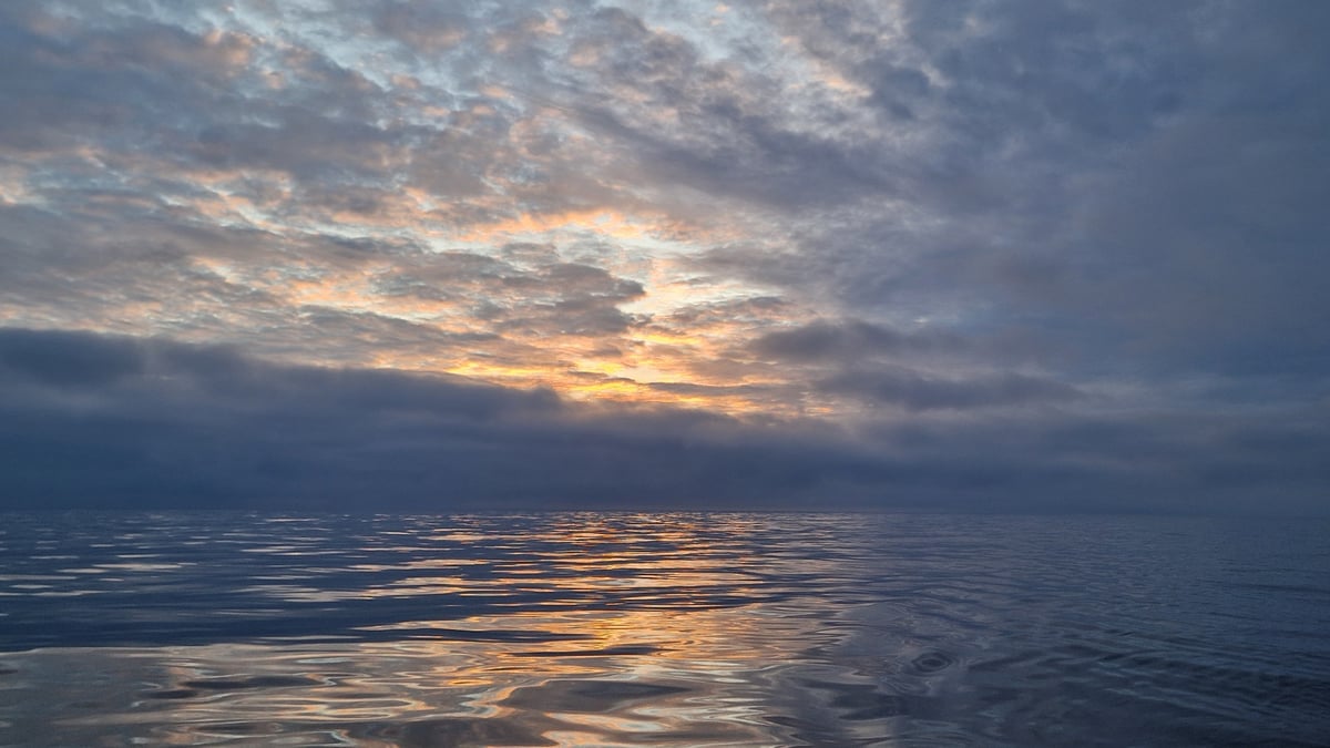 First major passage, landed in Lerwick, Scotland