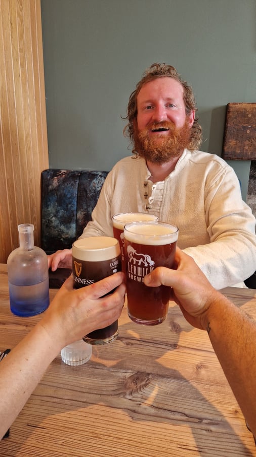 First major passage, landed in Lerwick, Scotland