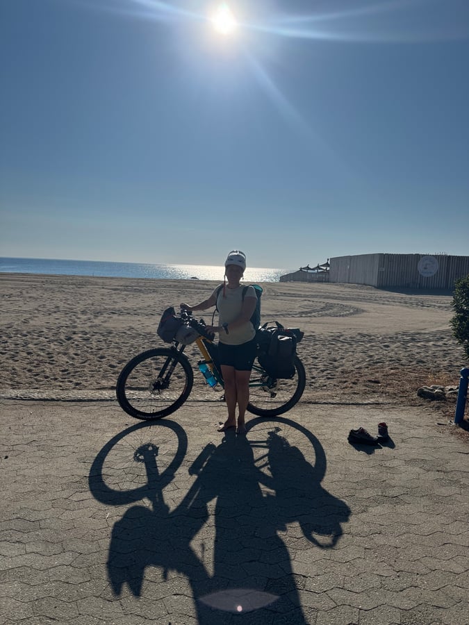 Start at the Mediterranean Sea, France
