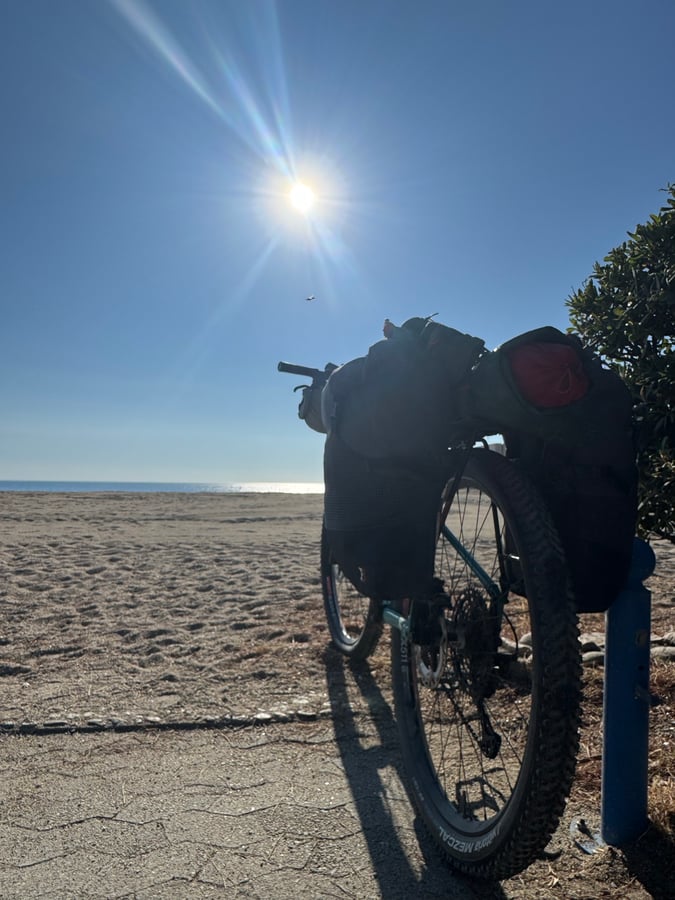 Start at the Mediterranean Sea, France