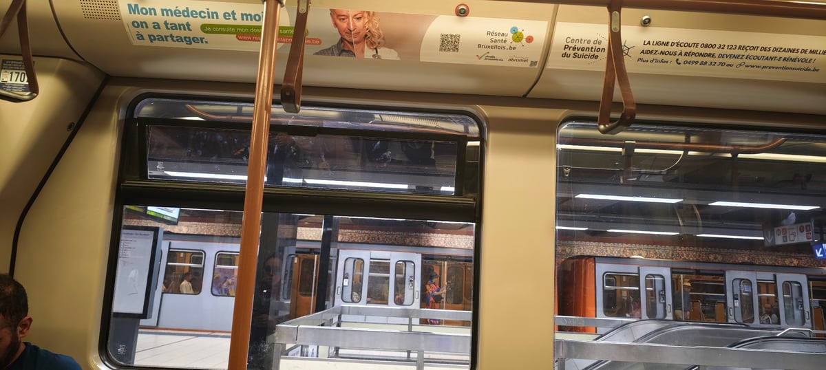 MÉTRO 5, Belgique