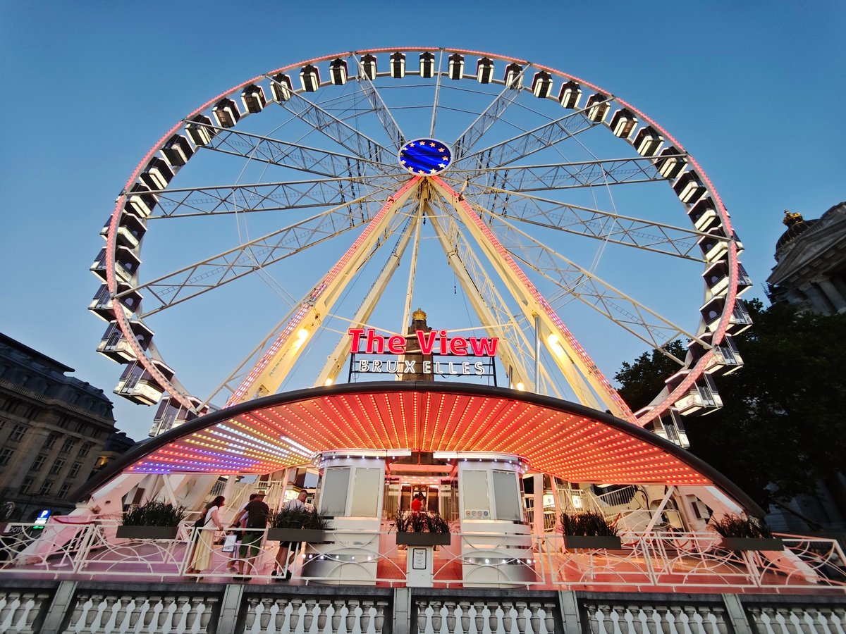 Ferris Wheel The view Brussels, Belgium