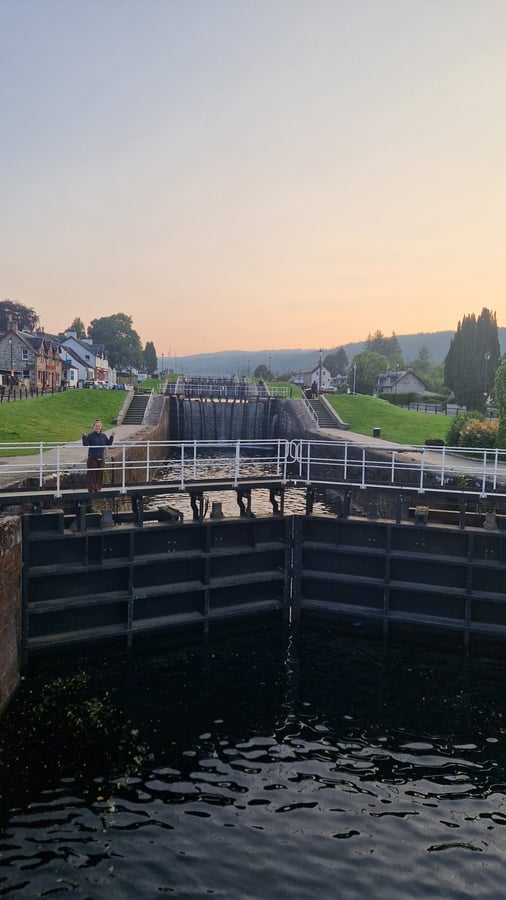 Caledonian Canal day 2, Scotland