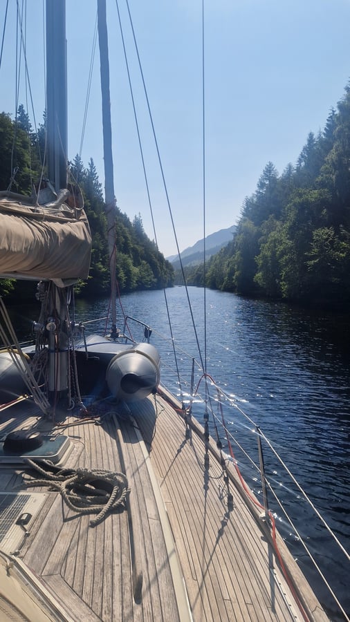 Caledonian Canal day 2, Scotland