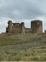 Castle Ruins on Route to Gori, Georgia