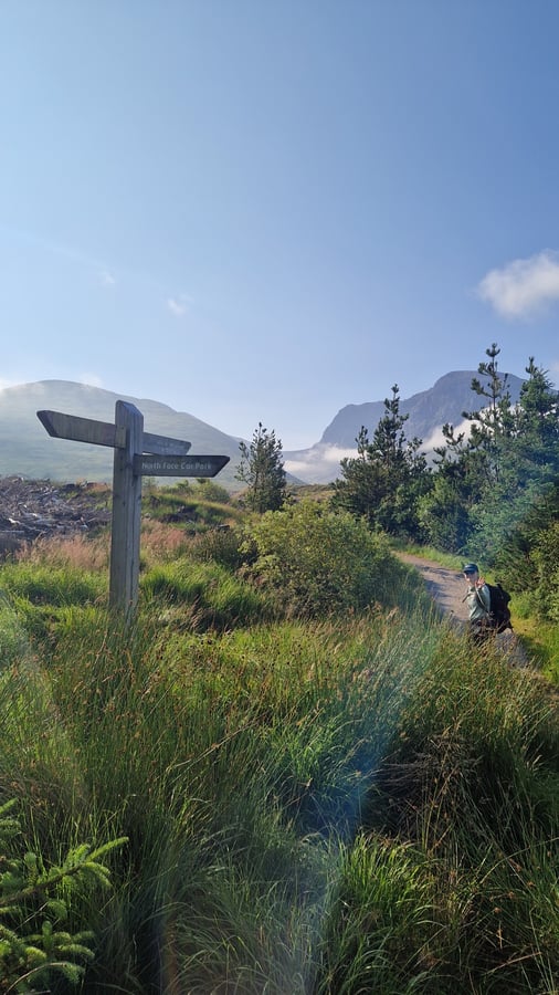 Ben Nevis via the Red Rock, Scotland