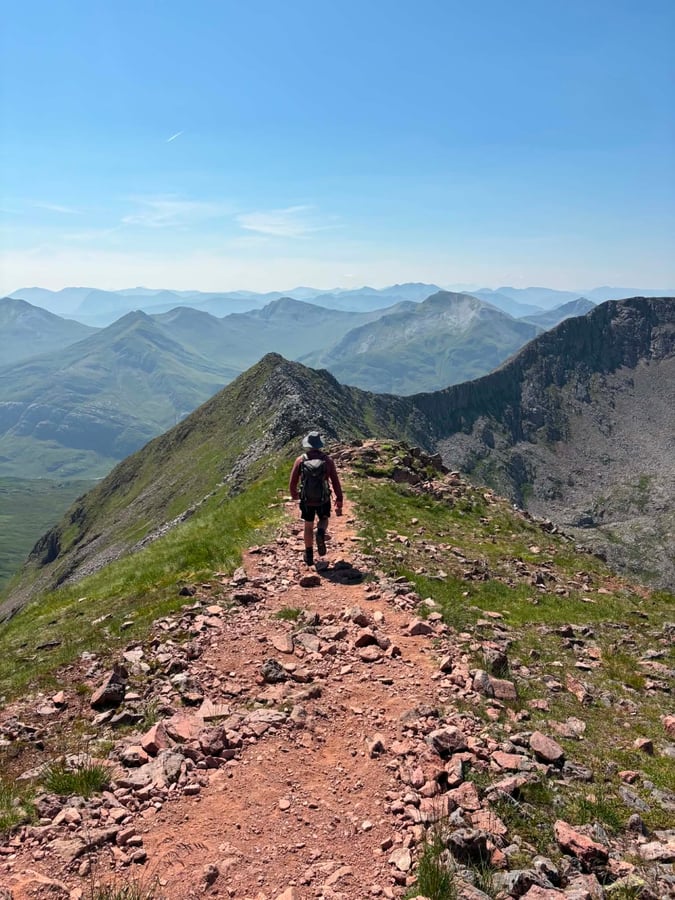 Ben Nevis vía Red Rock, Escocia