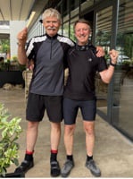 Mit Dietrich, long time cycle adventurer, Georgia