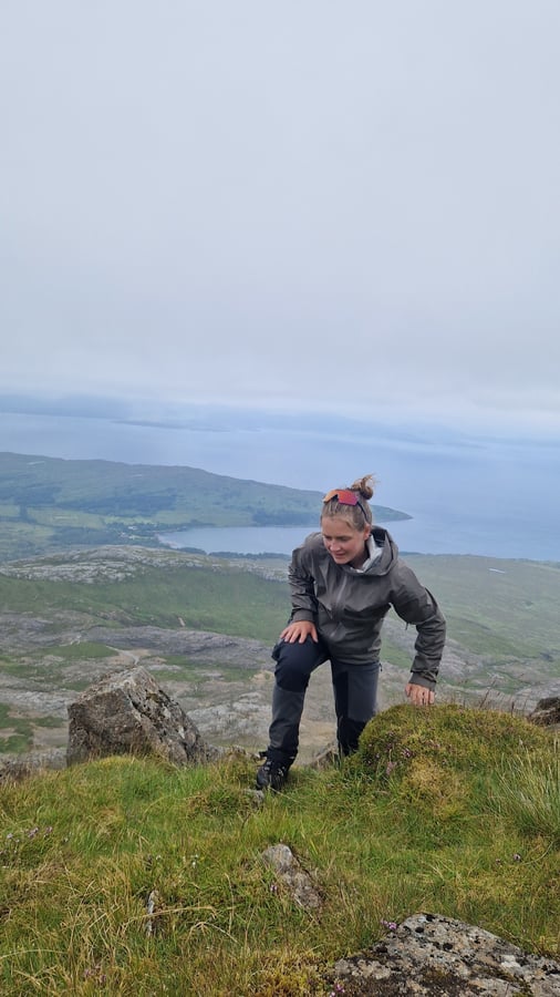 Kinloch, Barkeval, and Hallival on Rùm, Scotland