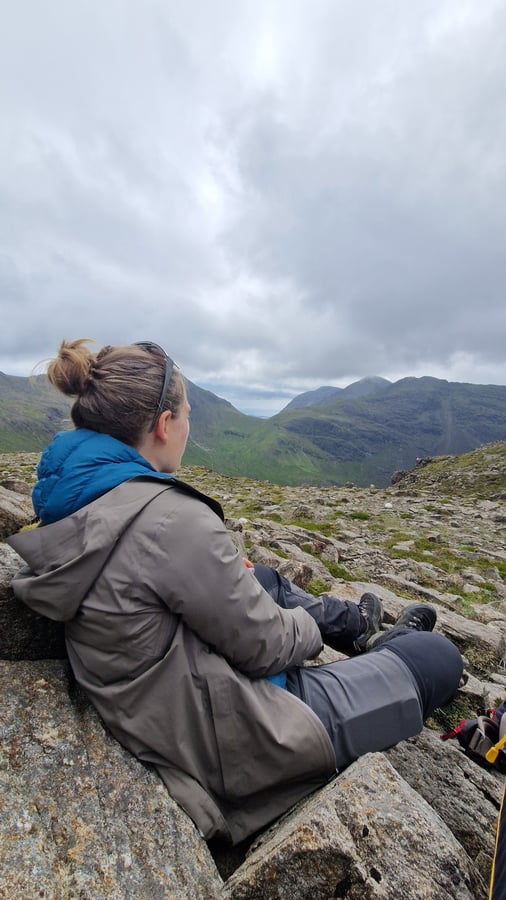 Kinloch, Barkeval, and Hallival on Rùm, Scotland