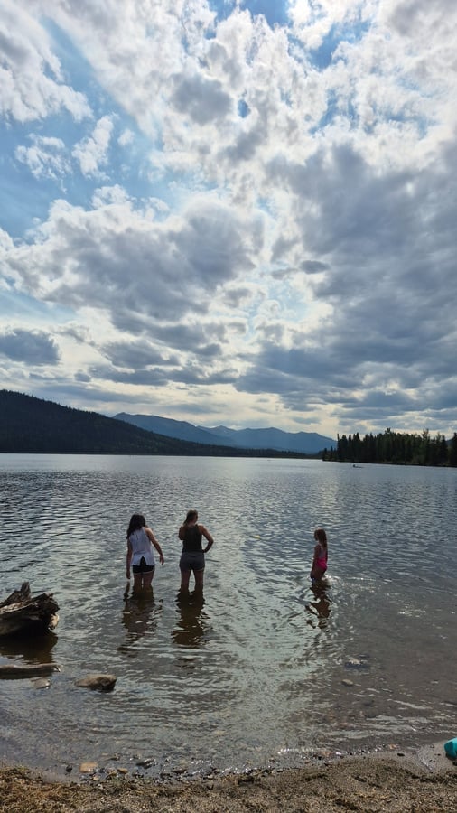 Mid Day Swim Break, Canada