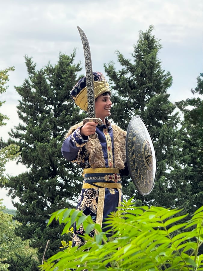 Palast und Festung des Shski Khan - Sheki, Aserbaidschan