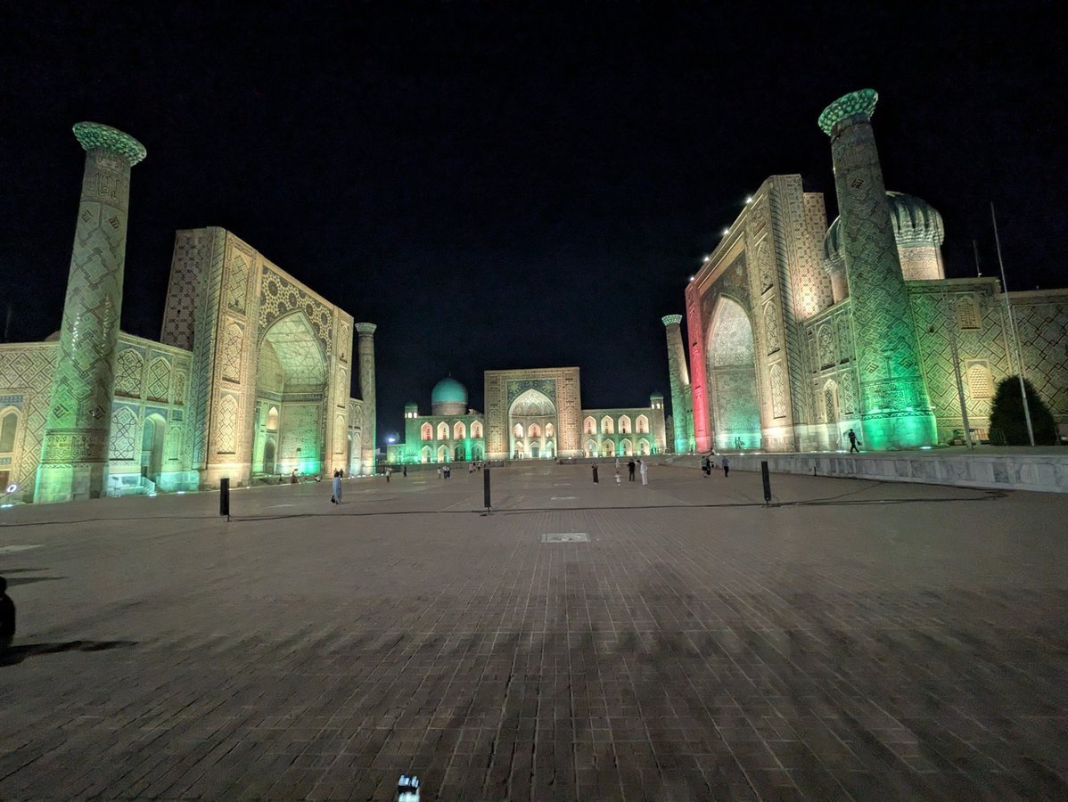 Night Registan, Uzbekistan