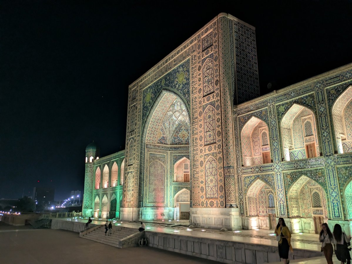 Registan notturno, Uzbekistan
