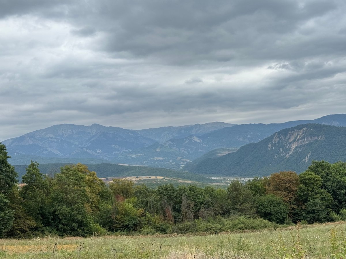 The Northern Mountains re-appear, Azerbaijan