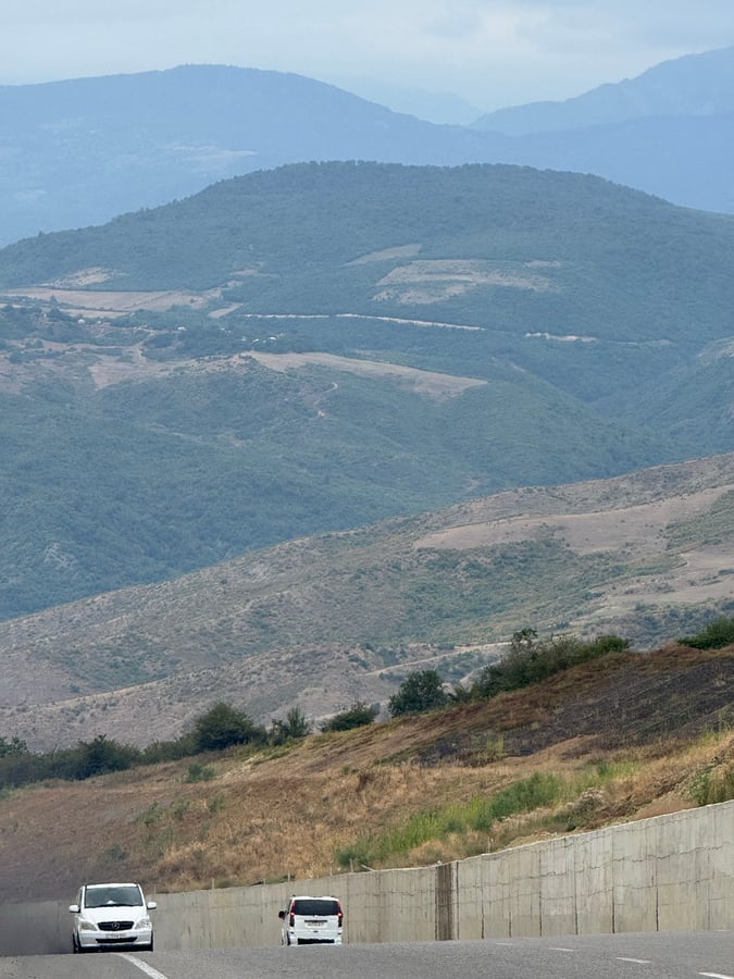 At the top of this climb to 935 meters, Azerbaijan